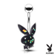 Piercing do pupiku Playboy 006S-BK