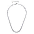 Tenisový náhrdelník chirurgická ocel se zirkony MNSS71