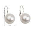 Elegantní perlové náušnice 31144.1