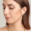 Zlaté náušnice s perlou Brosway Perfect BPC23