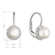 Luxusní perlové náušnice 81P00020