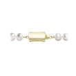 Luxusní perlový náhrdelník 922001.1/9267A bílý