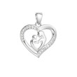 Elegantní náhrdelník srdce OB03