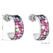 Náušnice stříbrné Swarovski elements 31118.4