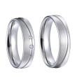 Ocelové svatební prsteny SPPL034