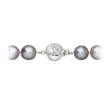 Luxusní perlový náhrdelník 822028.3/9270B grey