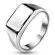 Unisex ocelový pečetní prsten 7685ST