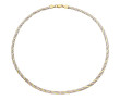 Pozlacený stříbrný náhrdelník pro ženy a dívky 3120470009