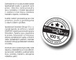 Pozlacený stříbrný náramek s kulatým černoperleťovým přívěskem 13026.1 Au plating