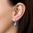 Souprava šperků s krystaly v modré barvě 39003.5 bermuda blue
