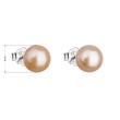 Elegantní perlové náušnice 21042.3
