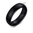 Černý pánský prsten JCFCTR011BK