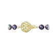 Luxusní perlový náhrdelník 922001.3/9264A dk.peacock