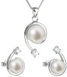Stříbrný set perlových špeků 29031.1