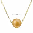 Náhrdelník s říční perlou 22047.3 gold