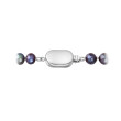 Luxusní perlový náhrdelník 822001.3/9269B dk.peacock