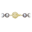 Zapínání perlového náhrdelníku 922028.3/9264A grey