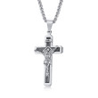 Ocelový náhrdelník kříž JCFPN1171