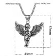 Ocelový náhrdelník anděl WJHC513
