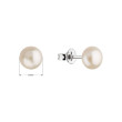 Elegantní perlové náušnice 21064.1