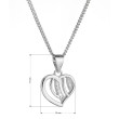 Elegantní náhrdelník srdce 12074.1