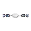 Luxusní perlový náhrdelník 822027.3/9269B peacock