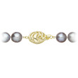 Zapínání perlového náhrdelníku 922028.3/9265A grey