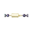 Luxusní perlový náhrdelník 922001.3/9267A dk.peacock