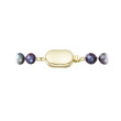Luxusní perlový náhrdelník 922001.3/9269A dk.peacock