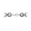 Luxusní perlový náhrdelník 822028.3/9260B grey