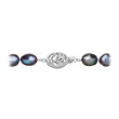 Luxusní perlový náhrdelník 822027.3/9265B peacock