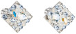 Stříbrné náušnice pecky s kamínky Swarovski 31169.3 Light Sapphire