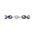 Luxusní perlový náhrdelník 822027.3/9272B peacock