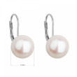 Luxusní perlové náušnice 821010.1 bílá
