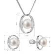 Luxusní perlový set 29049.1B