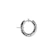 Ocelové náušnice kruhy 5075-ST