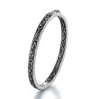 Pevný ocelový náramek bangle SE-1203