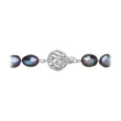 Luxusní perlový náhrdelník 822027.3/9264B peacock