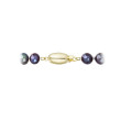 Luxusní perlový náhrdelník 922001.3/9271A dk.peacock