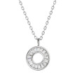 Elegantní stříbrný náhrdelník OB09.2