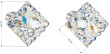 Náušnice pecky s kamínky Swarovski 31169.3 Light Sapphire