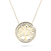 Zlatý náhrdelník strom života Z5021Z