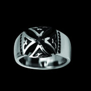 Ocelový prsten 098-je