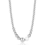 Dámský ocelový náhrdelník s perlou Brosway Perfect BPC01