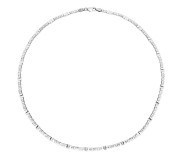 Luxusní stříbrný řetízek na krk 302456