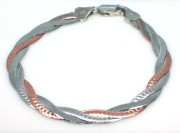 Náramek na ruku stříbro 304983