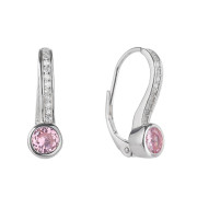 Stříbrné náušnice se zirkony 3115180001