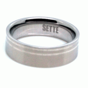 Ocelový prsten SET10