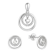 Stříbrné šperky v sadě 19034.1