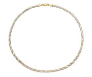 Pozlacený stříbrný náhrdelník pro ženy a dívky 3120470009